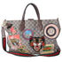 Gucci Large Courrier Convertible Tote GG Coated Canvas Applique